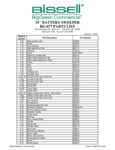 BG-677 Sweeper Parts List