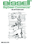 BG697 Sweeper Parts List