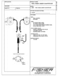 Diagram for Fisher 34029841 Undercounter Mounted Exposed Hose Reel Diagram for Fisher 34029841 Undercounter Mounted Exposed Hose Reel