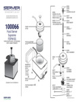 Diagram for Server FSPW-SS 100066 Condiment Warmer