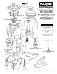 MX1000XTX, MX1000XTXGR, SUP1000XTX Parts Diagram