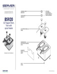parts list 85920 parts list 85920