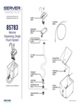 SERVER-Parts-List_SST-Single-Remote-Dispenser-85783