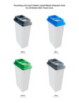 PourAway Lid/Disposal Tank for Slim Trash Cans