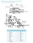 Spare Parts Diagram w List- FKR Portable Sealers