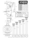 WSB50, WSB55, WSB60, WSB65, WSB70 Parts Diagram