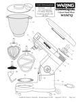 Waring WSM7Q parts list Waring WSM7Q parts list