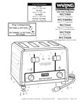 WCT800, WCT800RC, WCT810, WCT820, WCT8206 Parts Diagram WCT800, WCT800RC, WCT810, WCT820, WCT8206 Parts Diagram