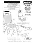 WFG, WPG Parts Diagram