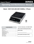 Dinxex DX811220 Manual