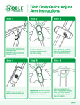 Dish Dolly Quick Adjust Arm Instructions Dish Dolly Quick Adjust Arm Instructions