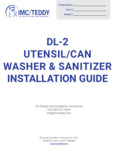DL-2 Can Washer Installation DL-2 Can Washer Installation