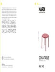 Doga Table Instructions