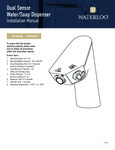 Waterloo Dual Soap Dispenser Installation Manual