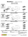 DuraShelf 3624 Instructions DuraShelf 3624 Instructions