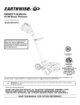 Earthwise SN74016 Manual Earthwise SN74016 Manual