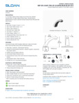 Faucet Spec Sheet
