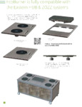 ECOBURNER ECOTILE DOUBLE WARMING TILE, ROUND, REVERSIBLE GREY GRAINEDBLACK, PORTABLE, WITH SIDE CUT Catalog ECOBURNER ECOTILE DOUBLE WARMING TILE, ROUND, REVERSIBLE GREY GRAINEDBLACK, PORTABLE, WITH SIDE CUT Catalog