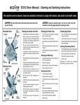 Ecoline ECO12-1 Cleaning and Sanitizing Instr Wall Chart F48955 (04-24) Ecoline ECO12-1 Cleaning and Sanitizing Instr Wall Chart F48955 (04-24)