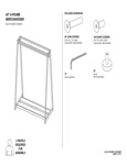 Econoco 48" A-Frame Merchandiser Instructions