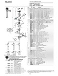 ECOS_Flushometers parts list