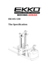 EKKO EK14130 Manual