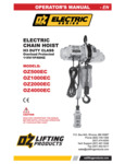 Electric_Chain_Hoist_OM_ENFRSP Manual Electric_Chain_Hoist_OM_ENFRSP Manual