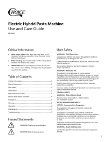Electric Hybrid Pasta Machine_Use and Care Guide