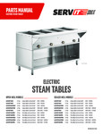 Electric steam table manual Electric steam table manual