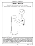 elkay 4410bf freeze resistant pedestal bottle filling station manual