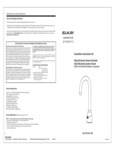Elkay electronic sensor activated deck mounted lavatory faucet installation instructions Elkay electronic sensor activated deck mounted lavatory faucet installation instructions