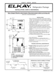 Elkay Refrigeration Package Elkay Refrigeration Package
