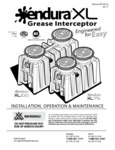 Endura XL Grease Interceptors Manual Endura XL Grease Interceptors Manual