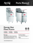 Energy Star Floor Fryers Parts Manual