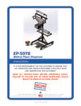 EP-5978_Usage Instruction Booklet_5.5 x 8.5_(Parts List)_spread