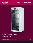 Estella Equipment Meat Curing Cabinet Parts Manual