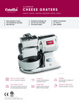 Estella Cheese Grate Sell Sheet Estella Cheese Grate Sell Sheet