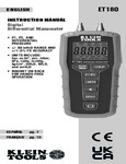 ET180 manual