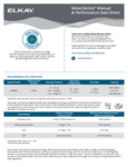 EWF6000_51600C WaterSentry® Manual & Performance Data Sheet EWF6000_51600C WaterSentry® Manual & Performance Data Sheet