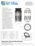 Ex-Cell Kaiser Arena Series In-Ground Mounting Instructions Ex-Cell Kaiser Arena Series In-Ground Mounting Instructions