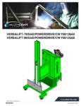 VERSALIFT-78/90 PowerDrive Manual VERSALIFT-78/90 PowerDrive Manual