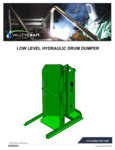 Valley Craft 1,500 lb. Single-Stage Portable Drum Dumper Manual Valley Craft 1,500 lb. Single-Stage Portable Drum Dumper Manual