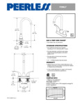 538TM8520MPA Faucet Specsheet