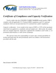 FBR-3 Certificate FBR-3 Certificate