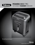 Fellowes 79Ci Shredder Manual