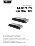 Fellowes Spectra Laminator Manual