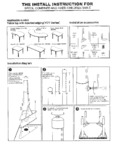 FF YU-YCX-004-2-MOON-TBL-NAT-GG Assembly Instructions