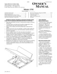 vestil UNI manual vestil UNI manual