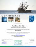Fish Tales USA BV - MSC Certificate - USA