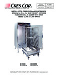 Cres Cor RR1332WDE and X Cook and Hold Manual